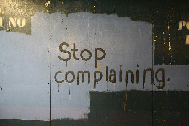 Stop Complaining - Mark Jenney